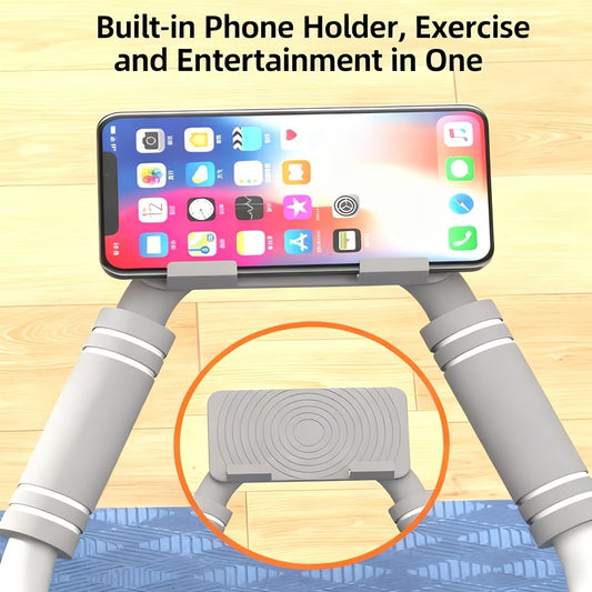 Automatic Rebound Ab Wheel, 4-Wheel Core Trainer