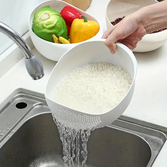 Premium Strainer Bowl with Built-In Filter – Efficient Water Drainage for Kitchen Prep